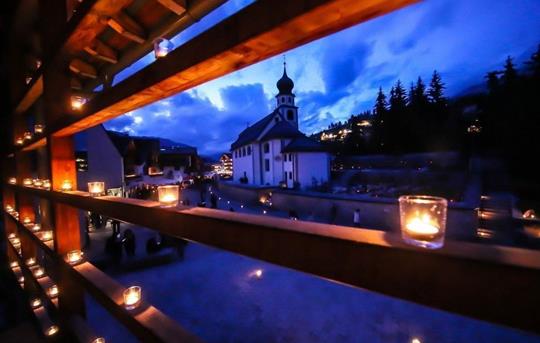 San Cassiano/St. Kassian by Candle Light